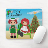 Rag Doll Christmas Mouse Pad Mousepad (Mit Mouse)