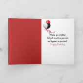 Rag Doll Geburtstag mit Polka Dots Karte (Innenseite)