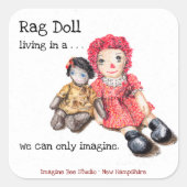 Rag Doll live, Stickers (Vorderseite)