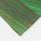 Rag To Riches 1 Bold Red Green Abstract Blanket Fleecedecke (Ecke)