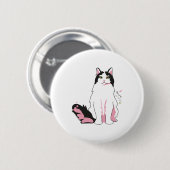 Ragamuffin Cat Button (Vorne & Hinten)