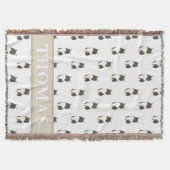 Ragamuffin Tuxedo Mittelhaarkatze Decke (Vorderseite)