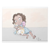 Ragamuffins mit Schwänzen und Toten Notizblock (Vorderseite)