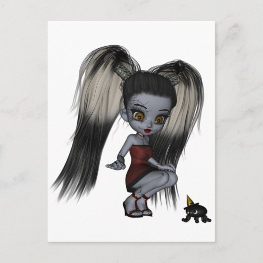 Ragdoll Benommenheit Zizi Postkarte (Vorderseite)