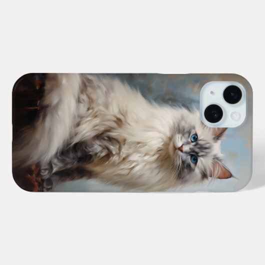 Ragdoll Case-Mate iPhone Hülle (Rückseite (Horizontal))