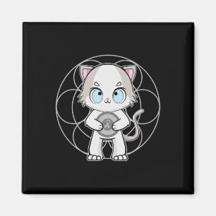 Ragdoll Cat Anime Kitten Dyslexie Bewusstsein Magnet