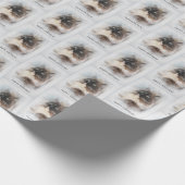 Ragdoll Cat Birthday Geschenkpapier (Ecke)