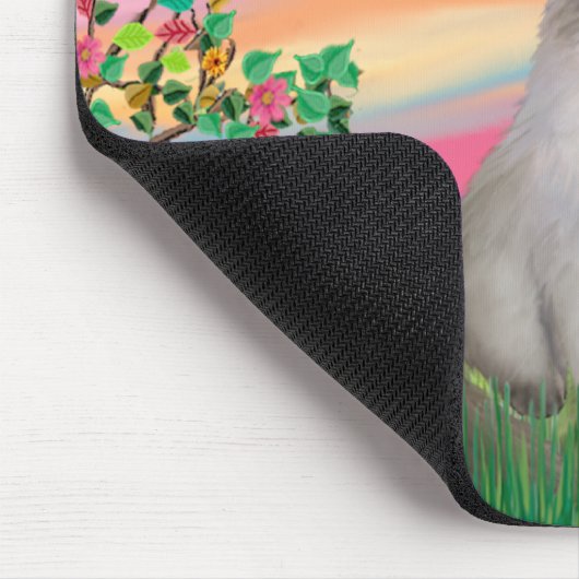 Ragdoll Cat (Blue Point) - Day Star Mousepad (Ecke)