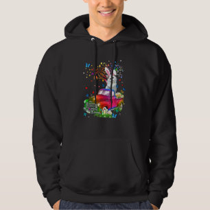 Ragdoll Cat Bunny Truck Jagd Eier Ostern D Hoodie