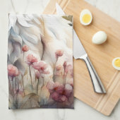 Ragdoll Cat in English Garden Geschirrtuch (Viertel Falte)