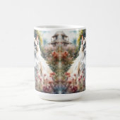 Ragdoll Cat in English Garden Kaffeetasse (Mittel)