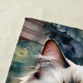 Ragdoll Cat in English Garden Strandtuch (Beispiel)