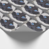 Ragdoll Cat Kitty Ragdoll Geschenkpapier (Ecke)