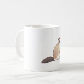 Ragdoll Cat Magic Kaffeetasse (Vorderseite Links)