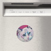 Ragdoll Cat Magnet (In Situ (Geschirrspüler))