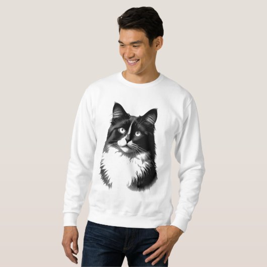 Ragdoll Cat Men's Sweatshirt (Vorne ganz)