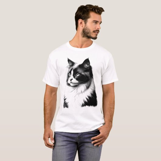 Ragdoll Cat Men's T-Shirt (Vorne ganz)