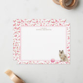 Ragdoll Cat Personalisiert Stationery Mitteilungskarte (Vorderseite/Rückseite Beispiel)