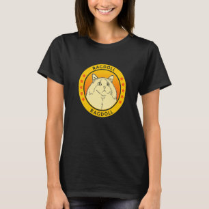 Ragdoll Cat Portrait T-Shirt
