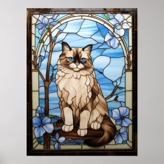 Ragdoll Cat Poster (Vorne)
