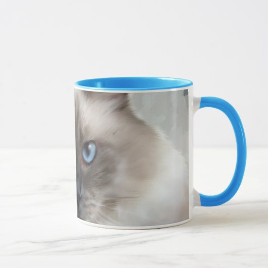 Ragdoll Cat Tasse (Rechts)