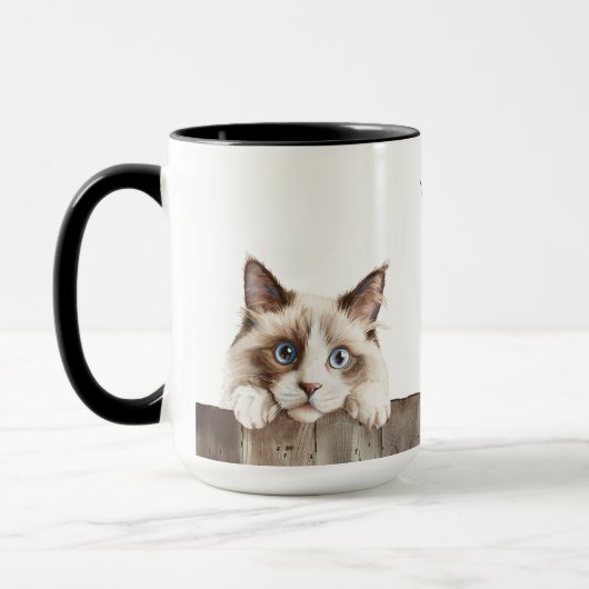 Ragdoll Cat Tasse (Links)