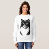 Ragdoll Cat Women's Sweatshirt (Vorne ganz)