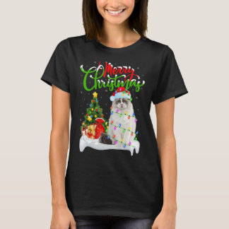 Ragdoll Cat Xmas Dekorationen Santa Ragdoll Chris T-Shirt