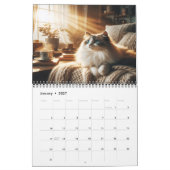 Ragdoll Cats a Year of Bliss 2025 Kalender (Jan 2027)