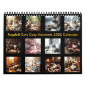 Ragdoll Cats Cozy Moments 202X Kalender (Titelbild)