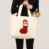 RAGDOLL CHRISTMAS STRUMPF JUMBO STOFFBEUTEL (Vorderseite (Produkt))