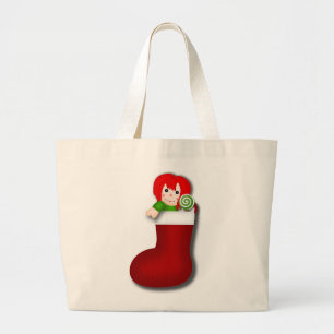 RAGDOLL CHRISTMAS STRUMPF JUMBO STOFFBEUTEL
