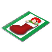 RAGDOLL CHRISTMAS STRUMPF NOTIZBLOCK (Linke Seite)