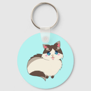 Ragdoll für das Leben Schlüsselanhänger