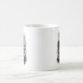 Ragdoll-Hexe und Katze Kaffeetasse (Mittel)