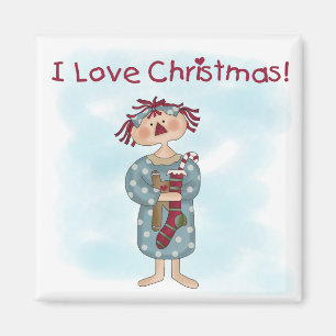 Ragdoll I. Liebe Weihnachtsgeschenke und Geschenke Magnet