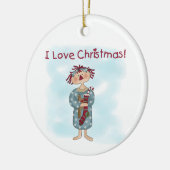 Ragdoll I. Liebe Weihnachtsschmuck (Links)