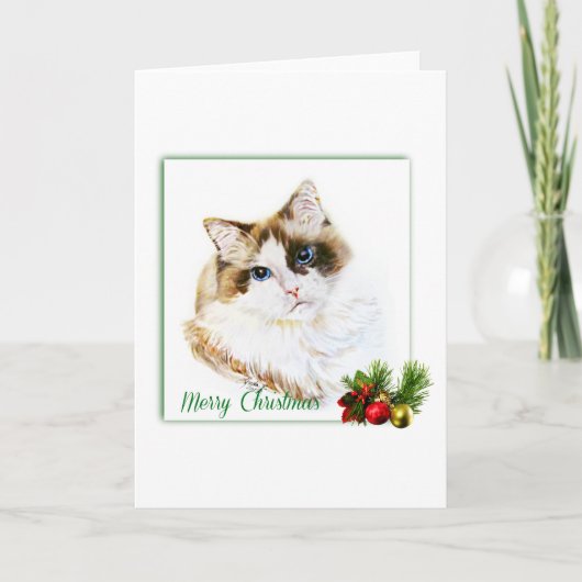 Ragdoll Karte (Vorderseite)