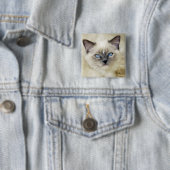 Ragdoll-Kätzchen Button (Beispiel)