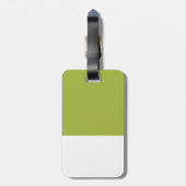 Ragdoll Kätzchen Gepäckanhänger (Rückseite vertikal)