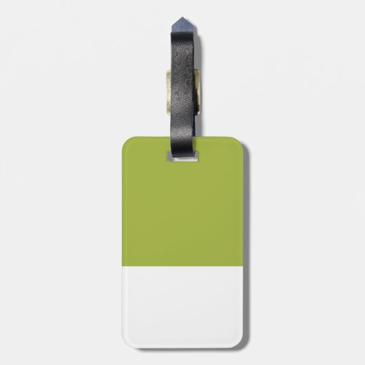 Ragdoll Kätzchen Gepäckanhänger (Rückseite vertikal)