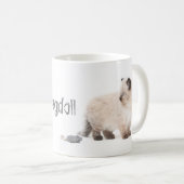 Ragdoll Kätzchen-Skizze-Tasse Kaffeetasse (VorderseiteRechts)