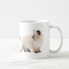 Ragdoll Kätzchen-Skizze-Tasse Kaffeetasse