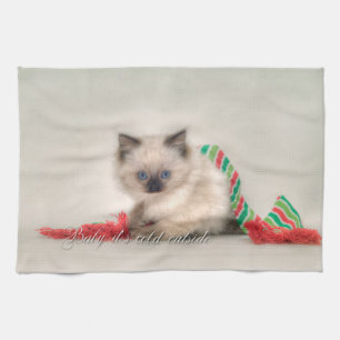 Ragdoll Kätzchen-Teetuch Küchentuch