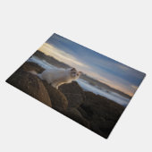 Ragdoll Katze am Strand Fußmatte (Schrägansicht)