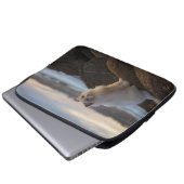 Ragdoll Katze am Strand Laptopschutzhülle (Vorne Knopf)