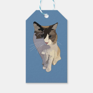 Ragdoll-Katze, Dusty Blue Geschenkanhänger