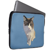 Ragdoll-Katze, Dusty Blue Laptopschutzhülle (Vorne Rechts)