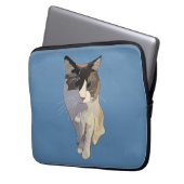 Ragdoll-Katze, Dusty Blue Laptopschutzhülle (Vorderseite Links)