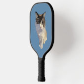 Ragdoll-Katze, Dusty Blue Pickleball Schläger (Links)
